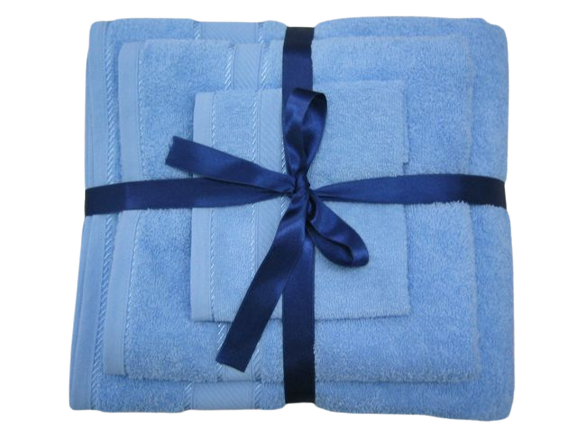 Personalized bath towel gift sets and Custom bath towel gift sets are customized sets of bath towels offered as promotional merchandise.